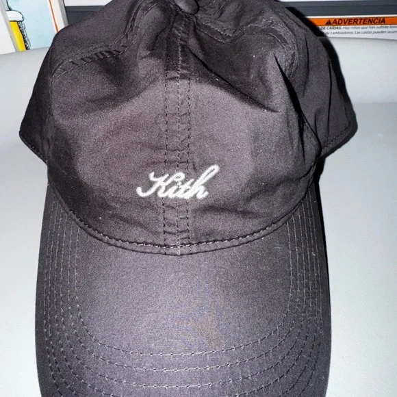 Kith Charcoal Black Baseball Cap - Picture 1 of 2